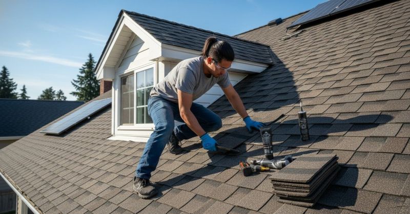 Local Roof Tarp Repair pros at work