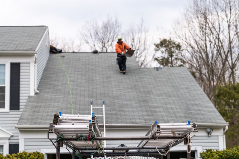 Roof Tarp Repair detail